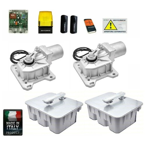 Kit cromo motore per cancello - kit,