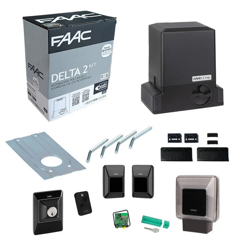 Kit cancello scorrevole faac - kit,