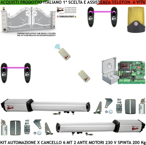 Automatismo cancello battente - automatismo,