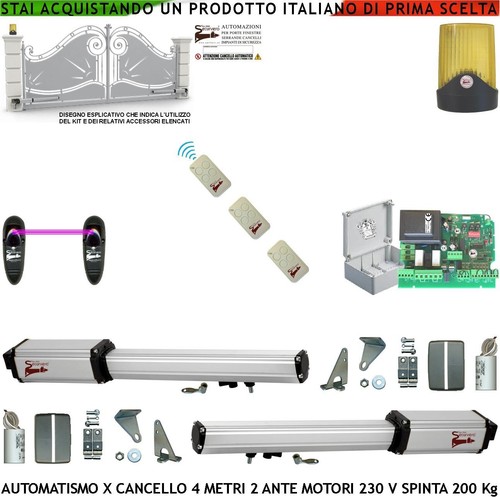 Kit automazione cancello - kit,